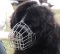 Newfoundland Basket Muzzle - Cage Wire Dog Muzzle For Newfoundland