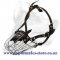 Akita/Siberian Husky Basket Muzzle - Cage Wire Dog Muzzle For Akita/Siberian Husky