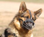 German Shepherd Basket Muzzle - Cage Wire Dog Muzzle For German Shepherd