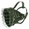 Padded Wire Dog Muzzle - Hard Dogs Working Wire Muzzle
