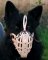 German Shepherd Leather Dog Muzzle - Muzzle Fighting For Police