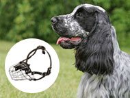 Cocker Spaniel muzzle Dog muzzles Leather Dog Muzzles Wire Dog Muzzles Basket Dog Muzzle Dog Muzzle Stress Dog leashes