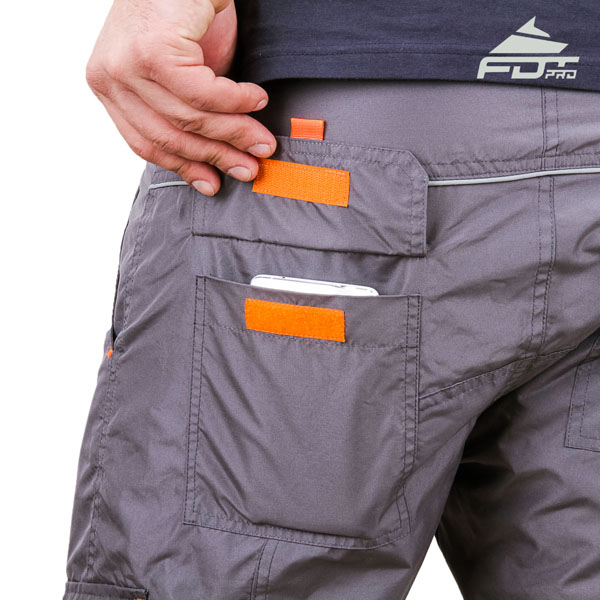 Convenient Design Pro Pants with Handy Side Pockets for Dog Trainers