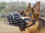 Basket Dog Muzzle - Cage Wire Dog Muzzle for Walking and Training Basket Dog Muzzle - Cage Wire Dog Muzzle for Walking and Training